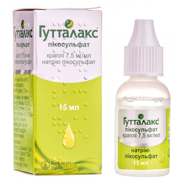 Guttalax drops 75 mg 30ml